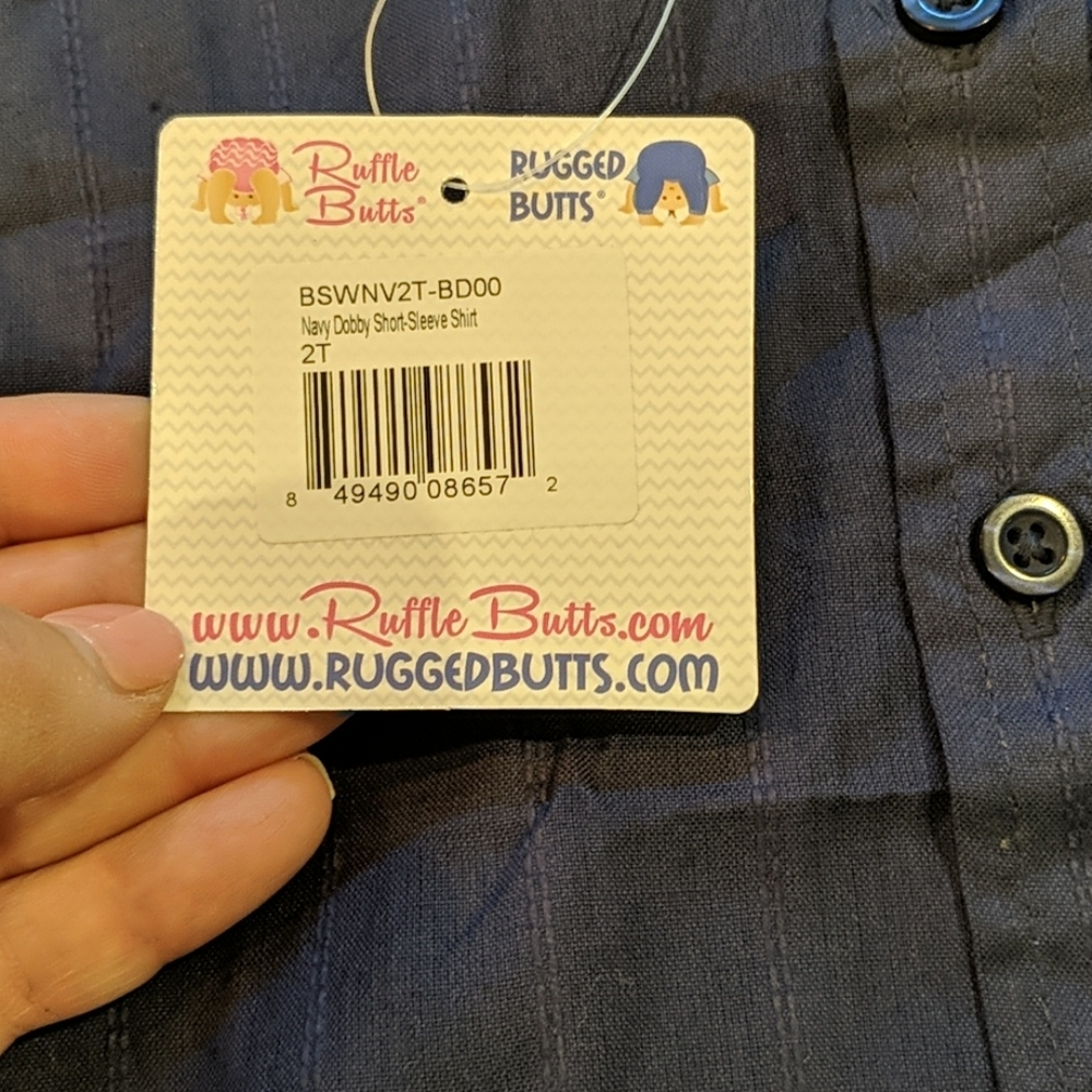 NWT Toddler Button-Up Shirt - Picture 3 of 5